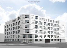 Studentenappartements in Leipzig, Visualisierung